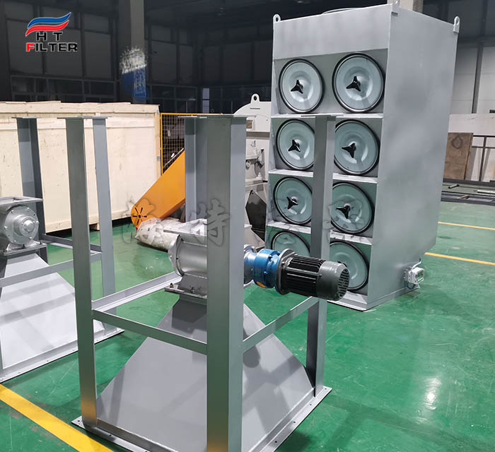 化工生產(chǎn)濾筒除塵器