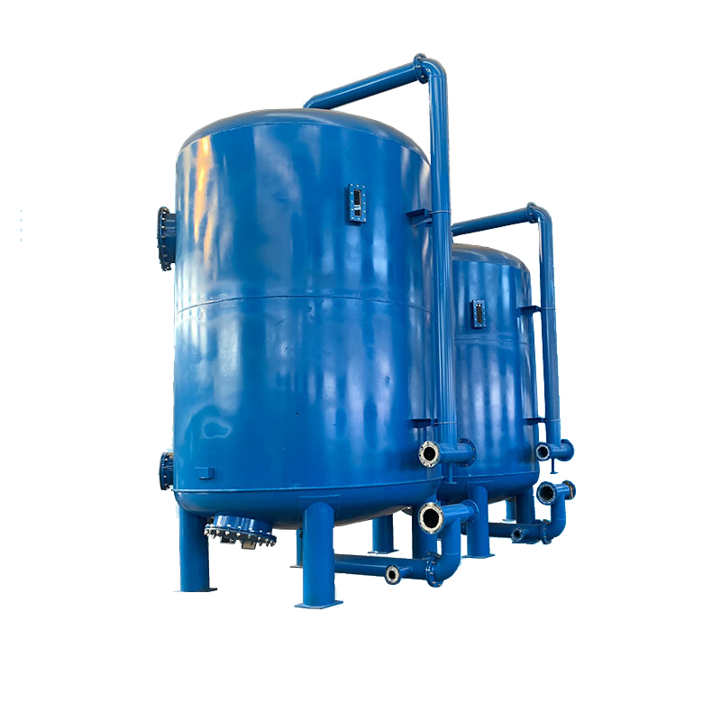 碳鋼襯膠反沖洗多介質(zhì)過濾器